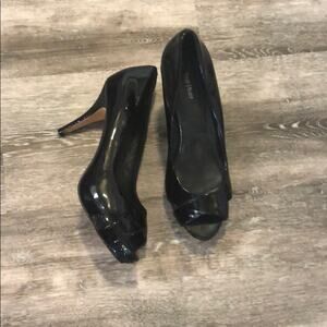 White House Black Market Patent Leather Heels 9